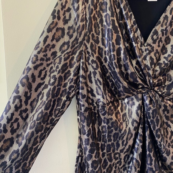 Cheetah Print Blouse - Picture 3 of 6